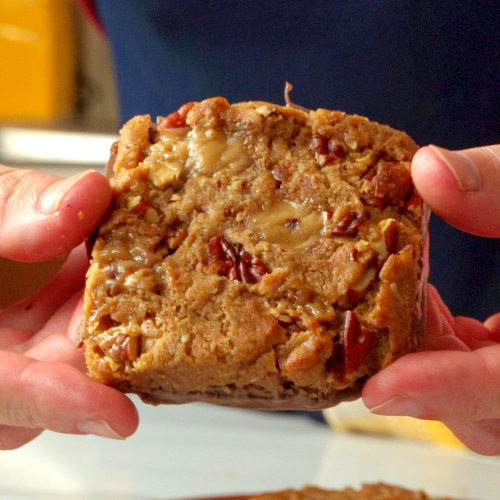 Banaan Pecan Karamel Cookie
