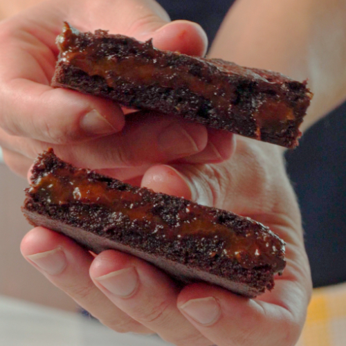 Salted Caramel Brownie