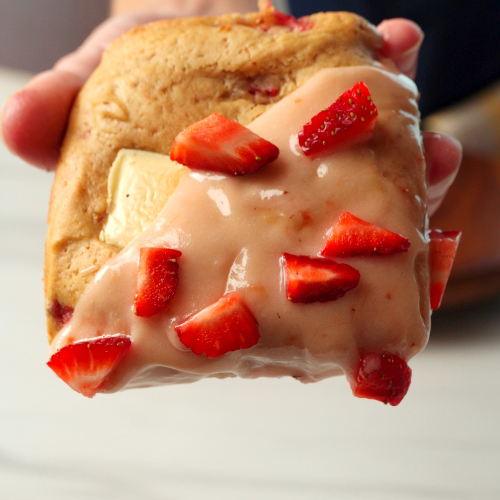 Strawberry Cheesecake Cookies